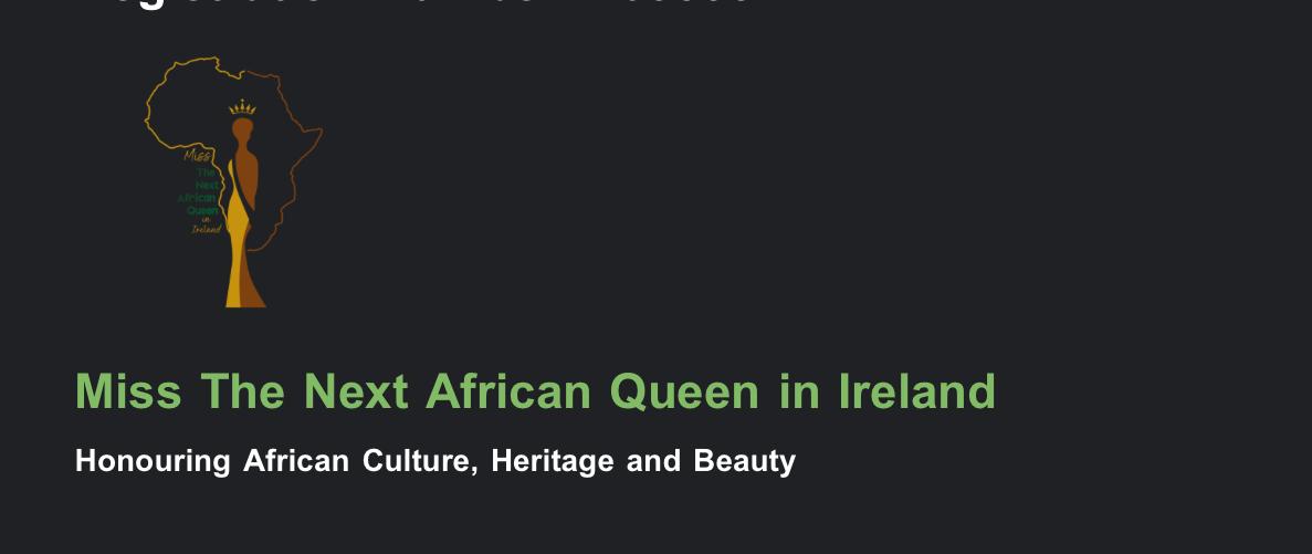 Next African Queen In Ireland logo
