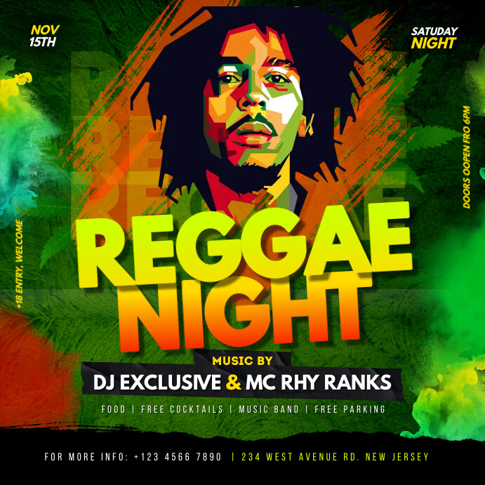 African Reggae Night – Roots, Rhythm & Vibes